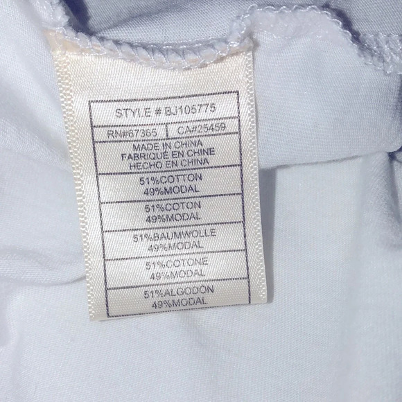 BB Dakota Anthropologie small white tie back top - Picture 6 of 6